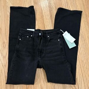 H&M high waist flare jeans
